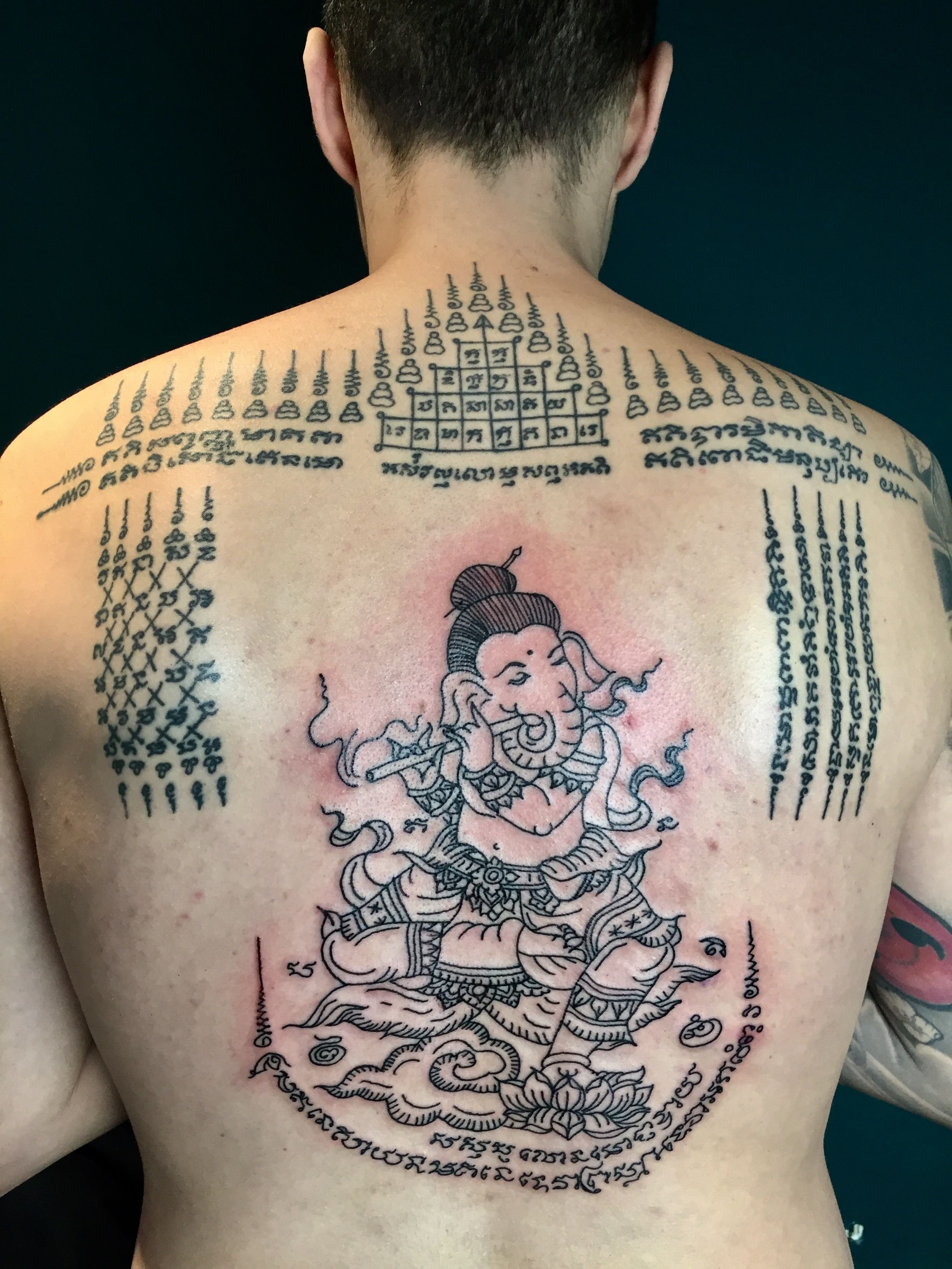 Сак Янт - тайская Шаманская Татуировка