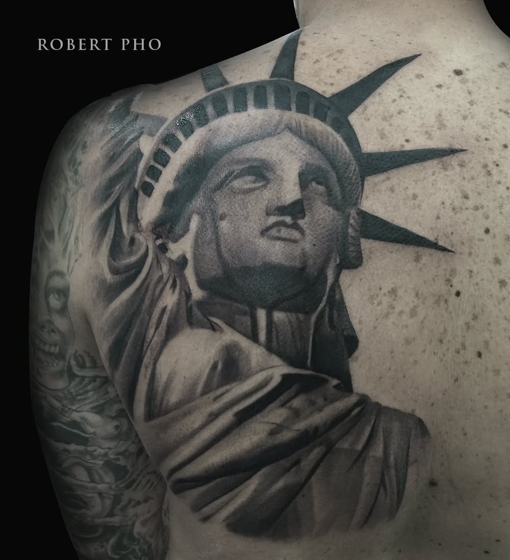 Татуировка статуя свободы
