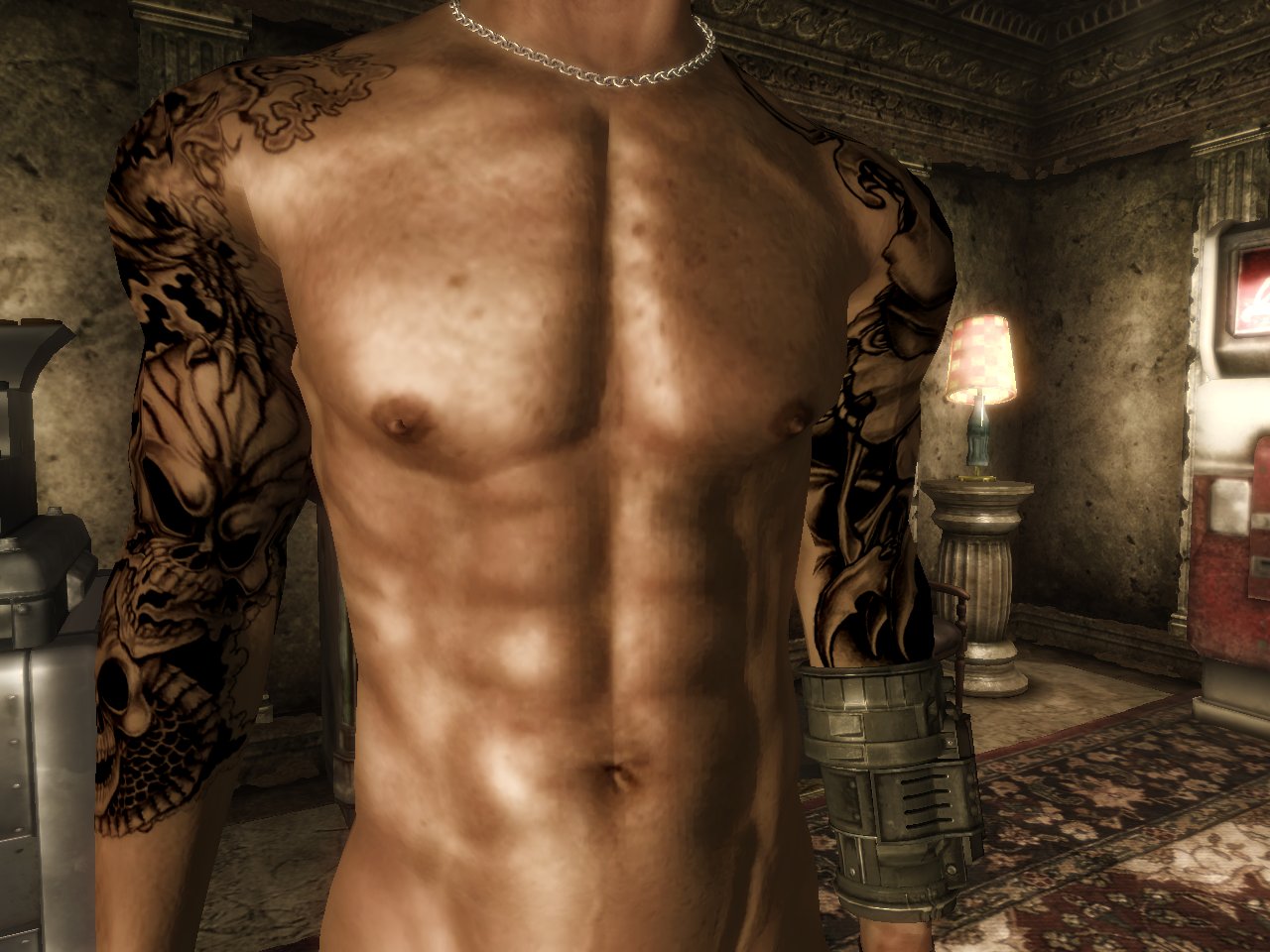 Fallout 4 ретекстур мужского тела фото 14