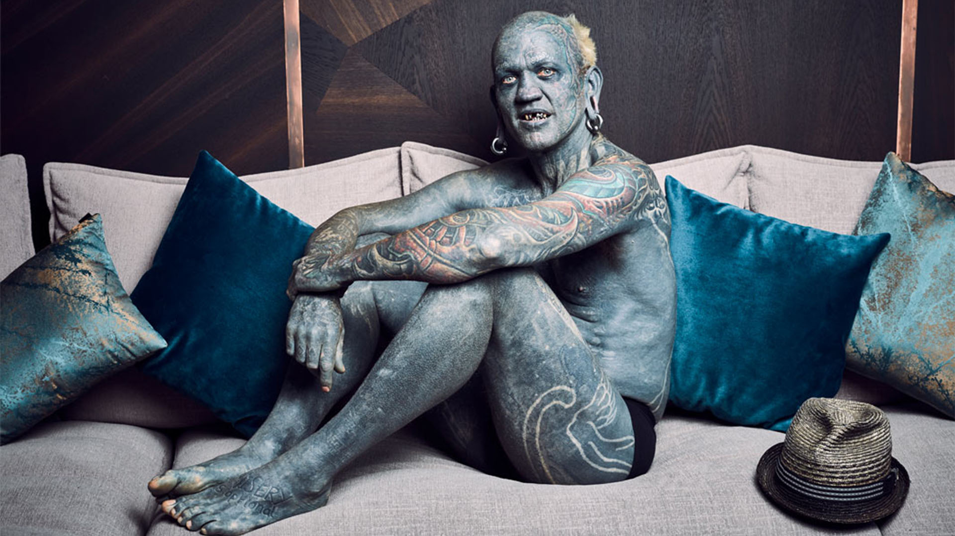 Грегори Макларен самый татуированный человек на земле
