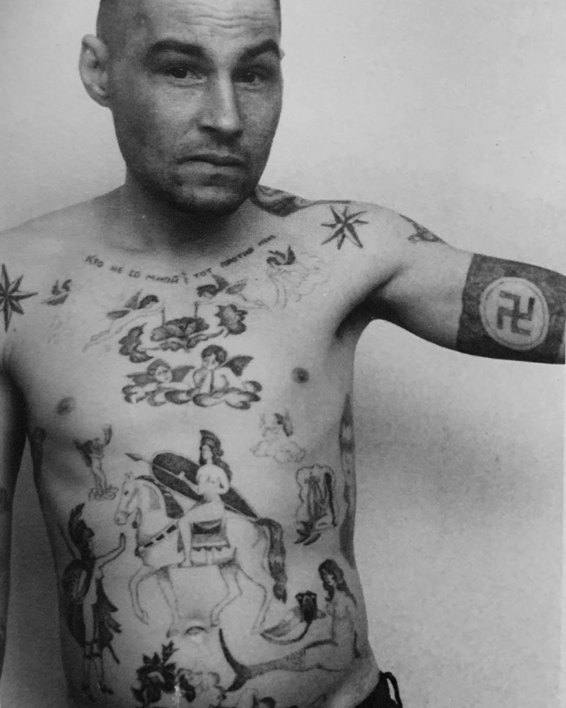 современные криминальные татуировки россии фото