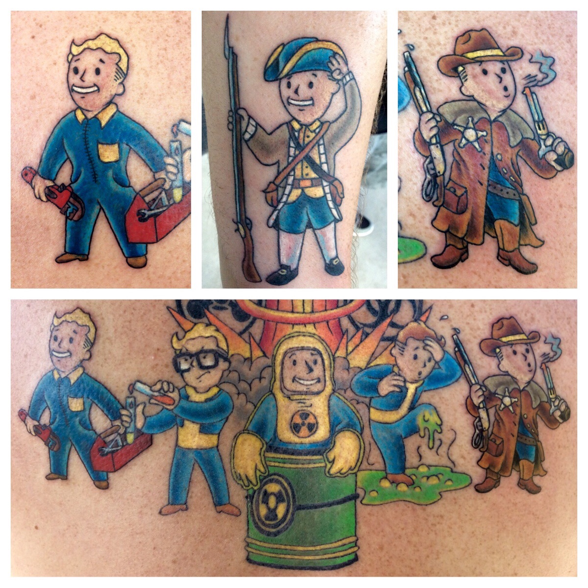 Fallout 4 tattoo фото 36