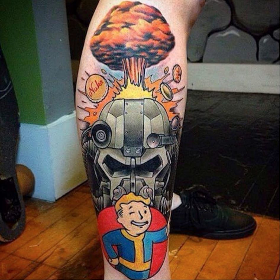 Fallout 4 кто делает татуировки фото 108