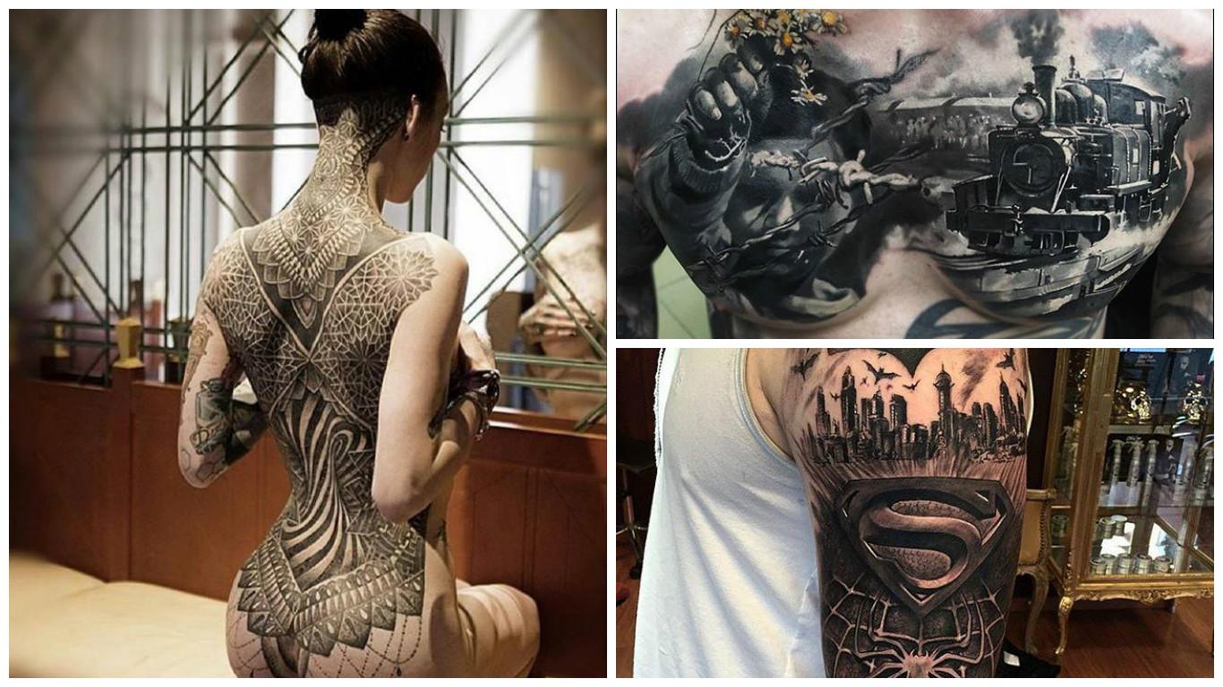 Супер реалистичные Татуировки