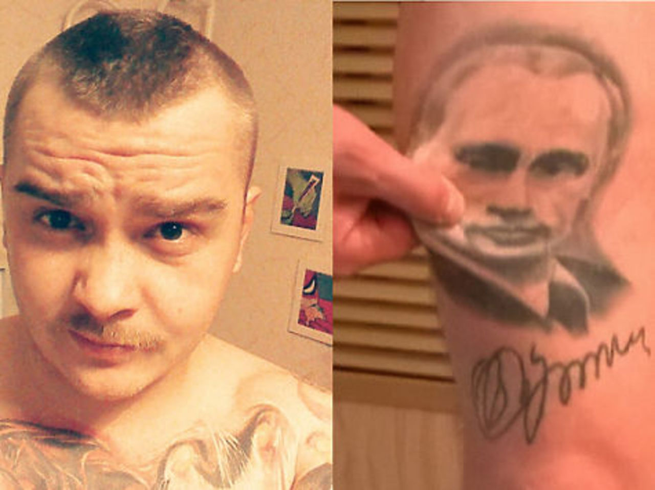 Татуировка zа Путина