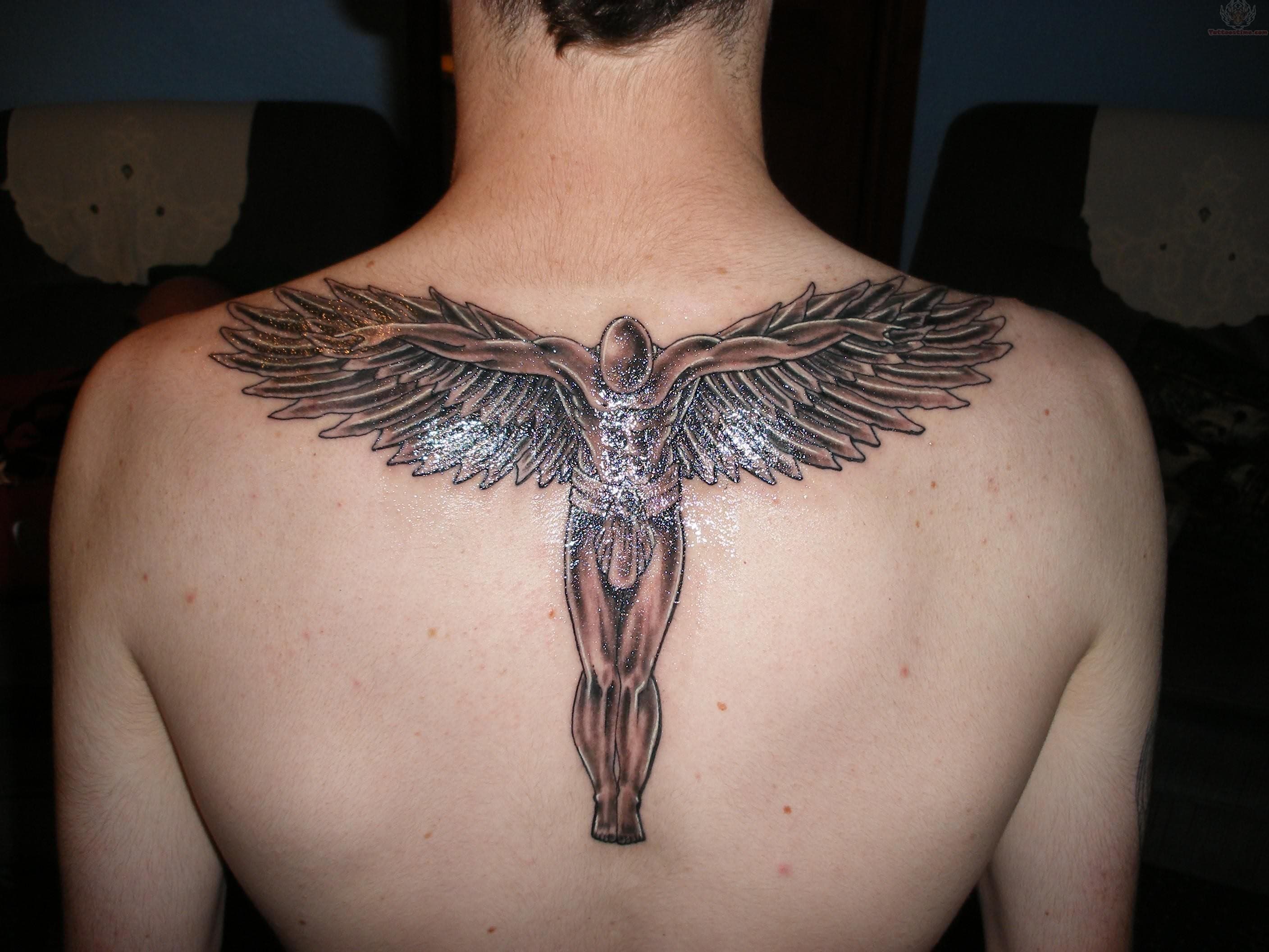 Тату ангел ( фото) - значение татуировки, эскизы 