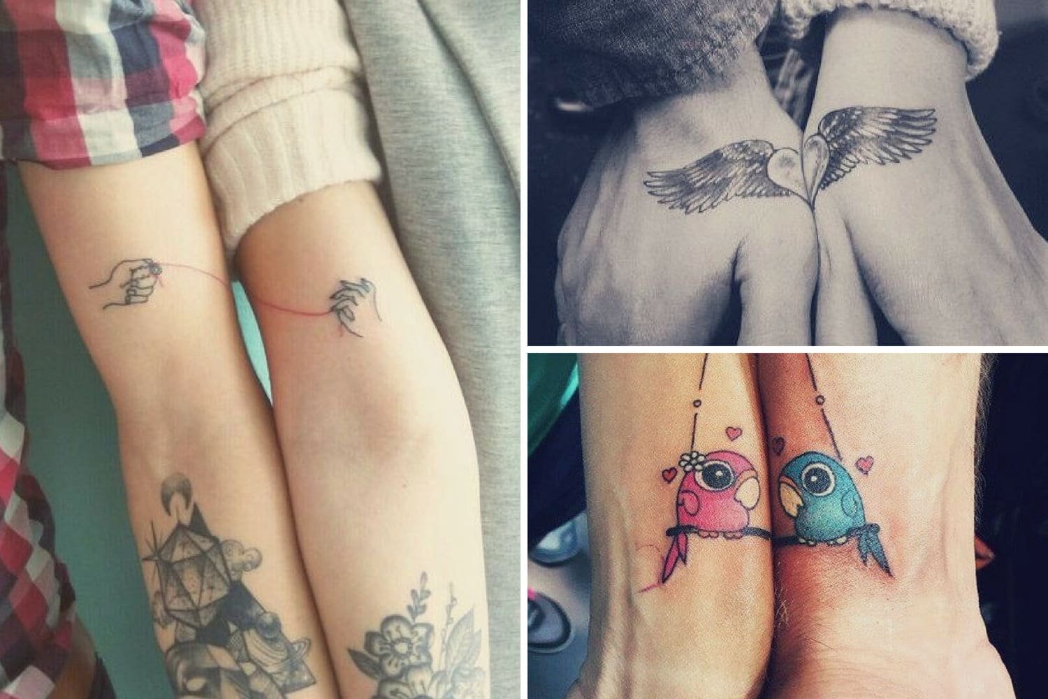 Парные Татуировки для влюбленных