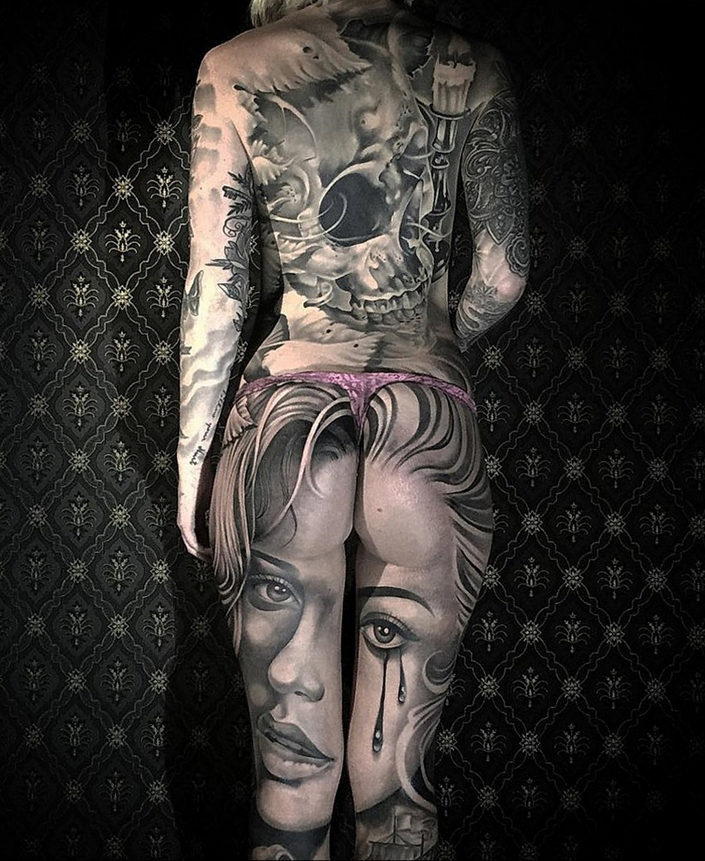 Женские Татуировки в стиле реализм