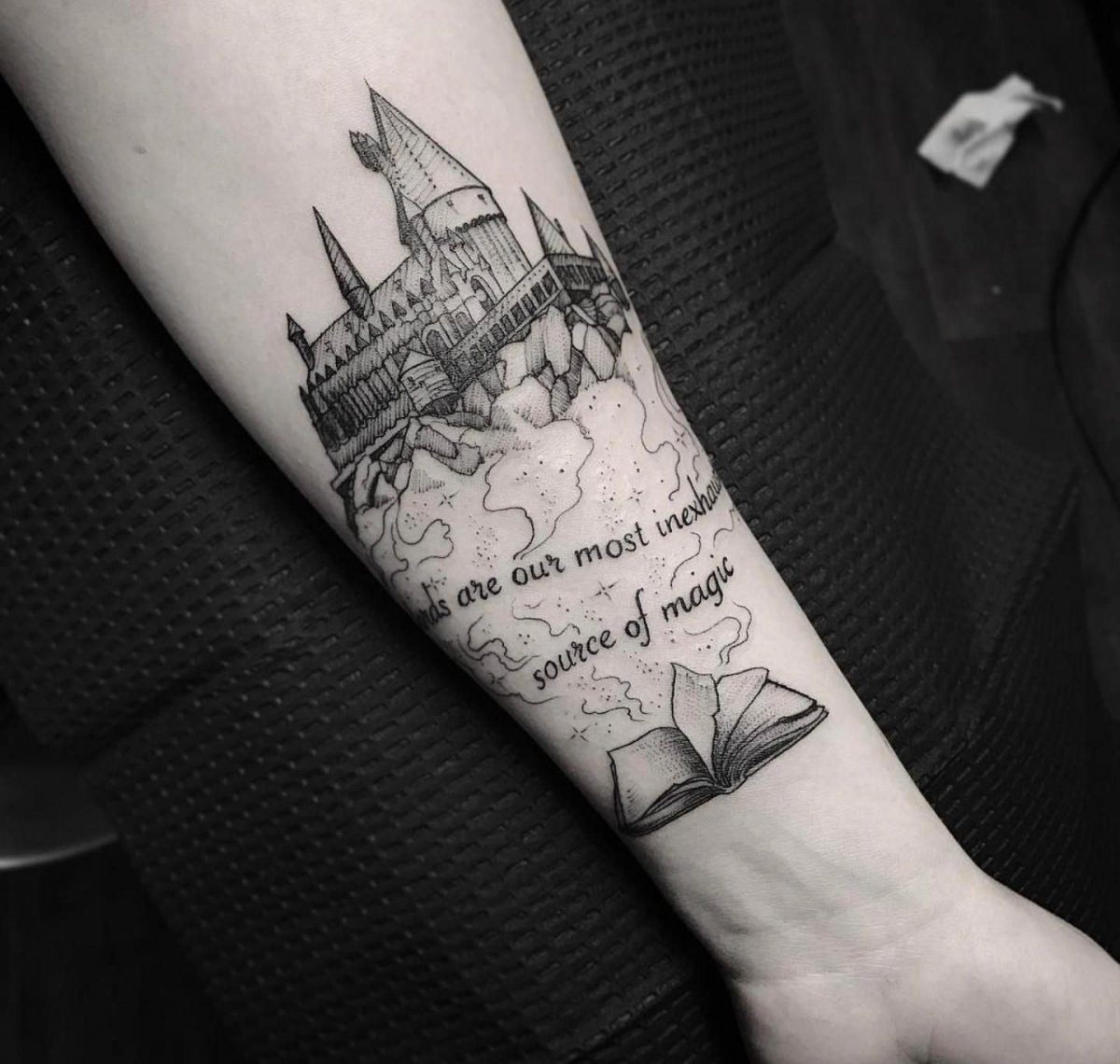 Татуировки в стиле Гарри Поттера
