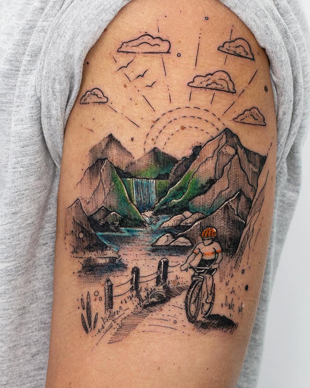 Татуировки тематика путешествия