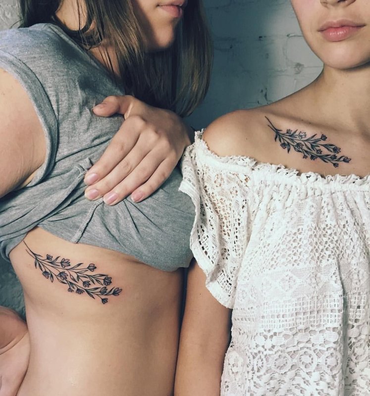 Татуировки для сестер (58 фото)