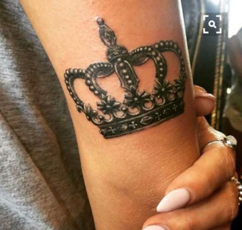 41 татуировка корона: значение для девушек и парней