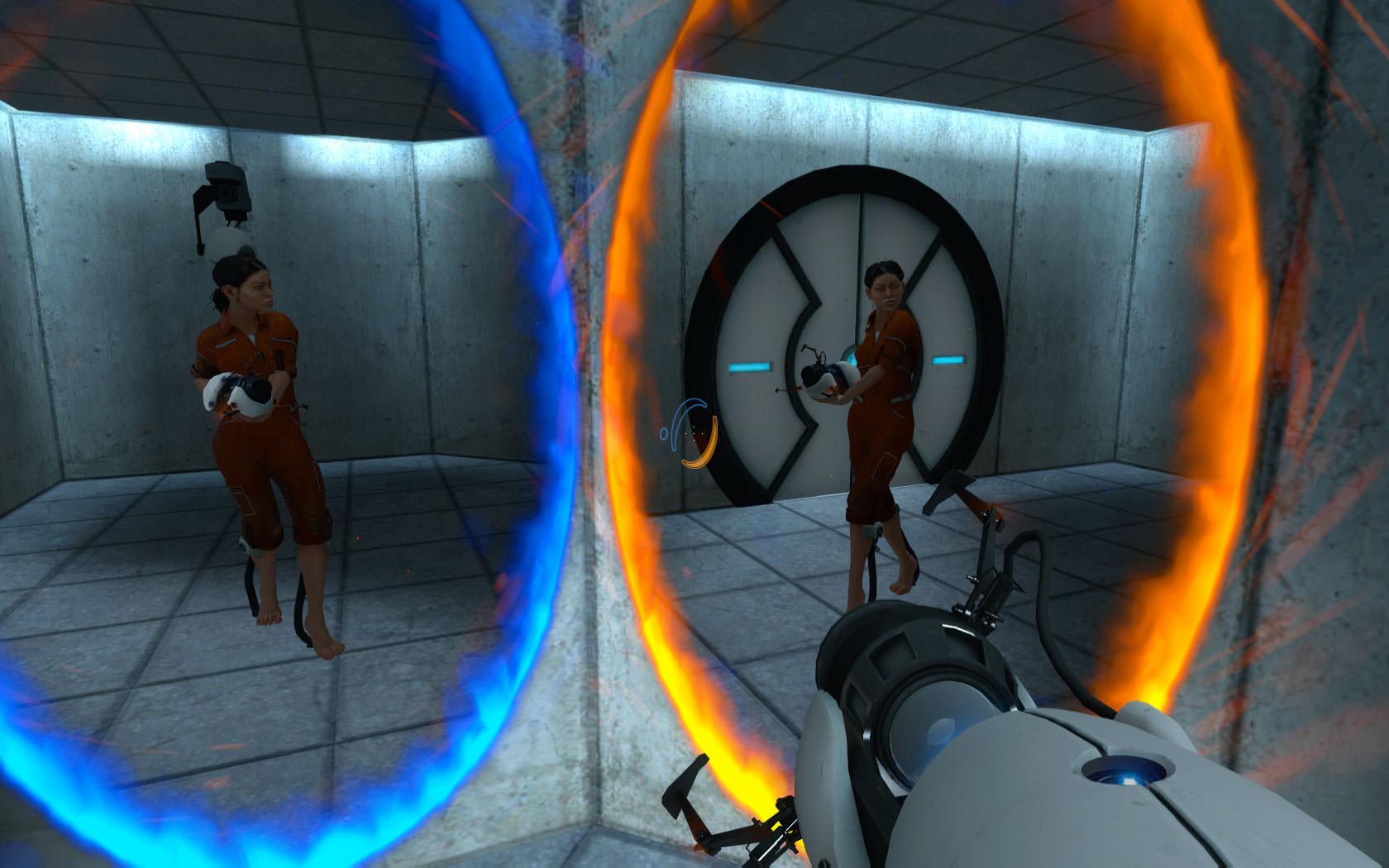 Portal 2 на двоих на одном компьютере фото 91