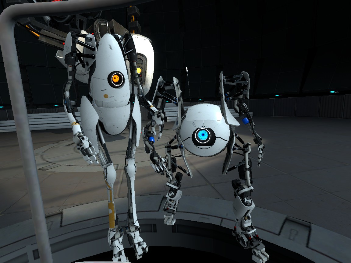 Portal 2 скины на роботов фото 82