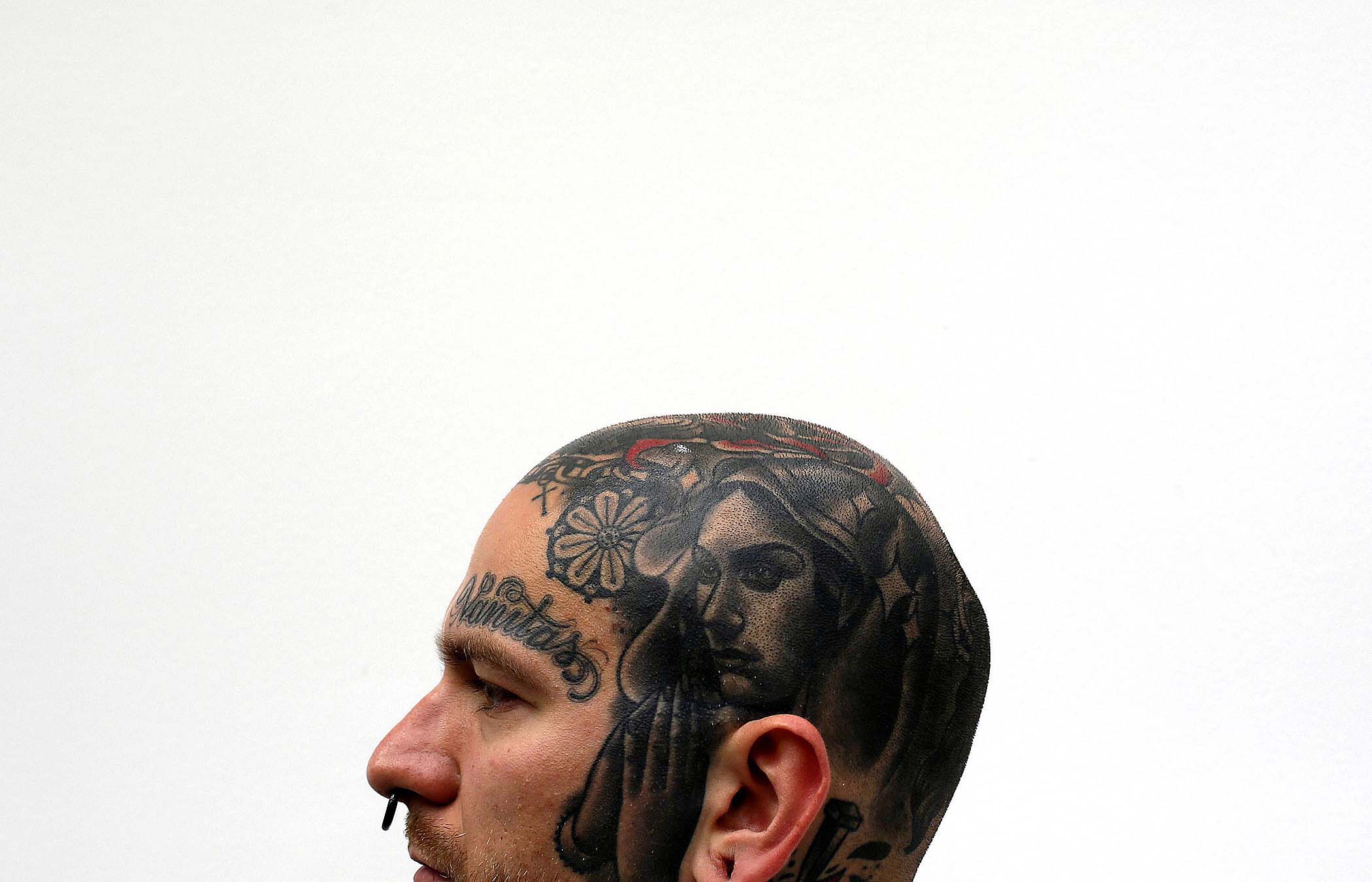 Татуированная голова