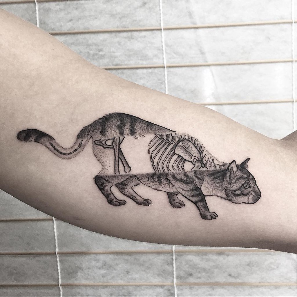 Татуировки с котами
