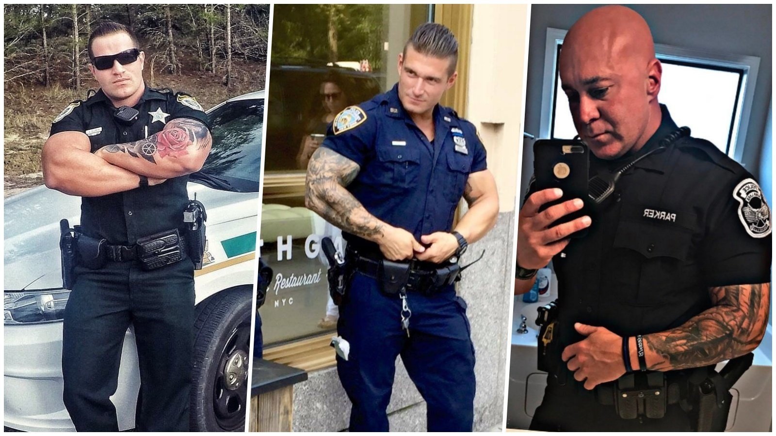 Полицейские в Америке Татуировки