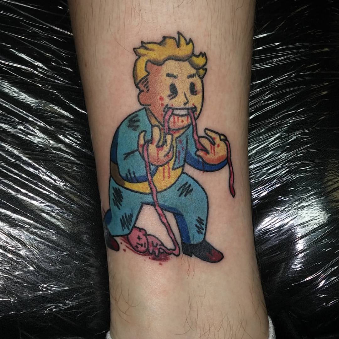 Fallout 4 татуировки где делают фото 44