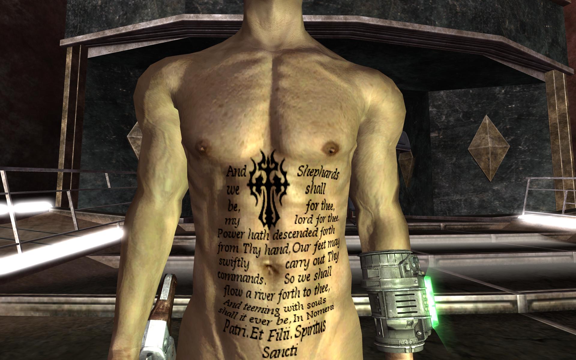 Fallout 4 татуировки где делают фото 39