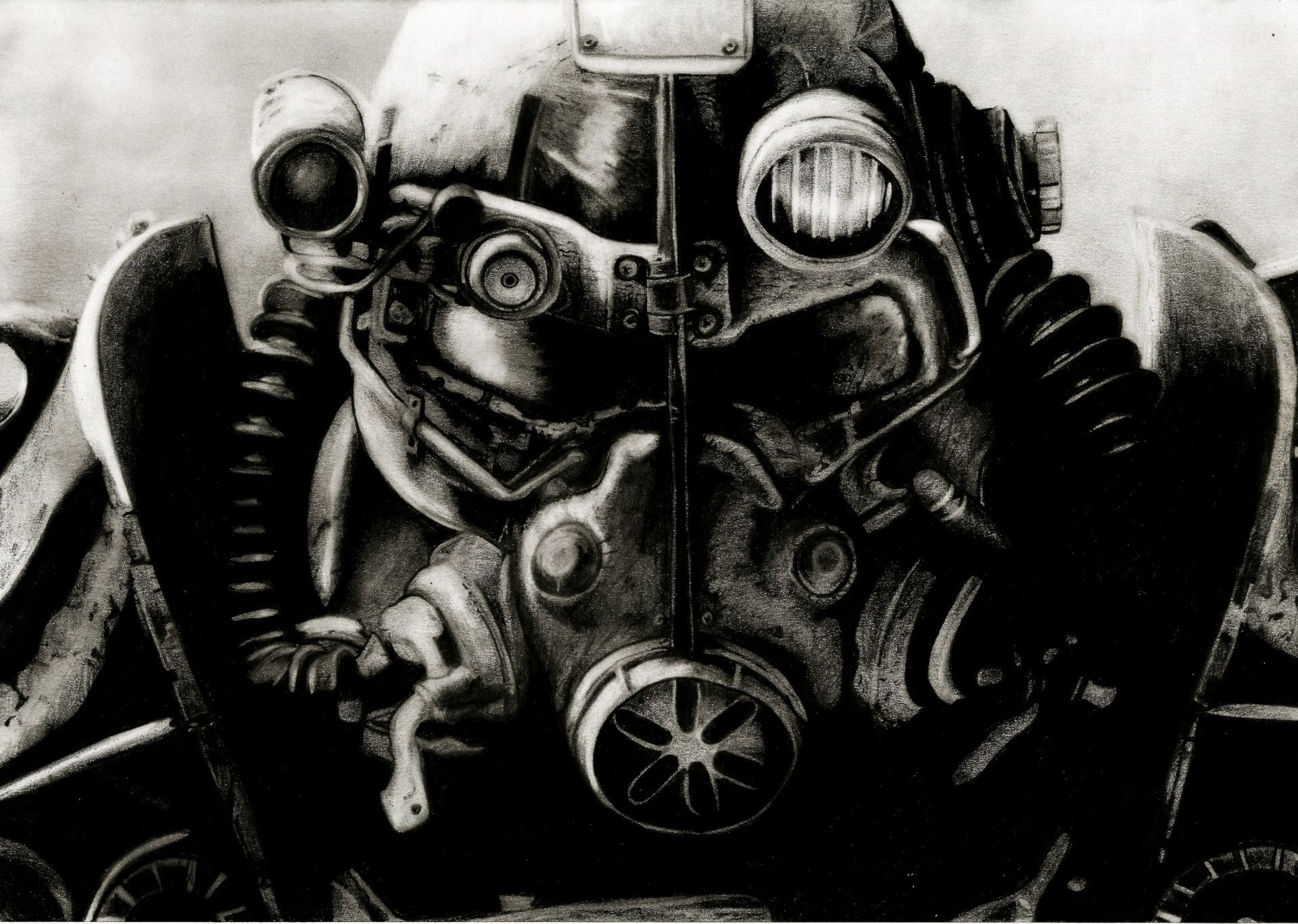 Fallout 4 все черно белое фото 3