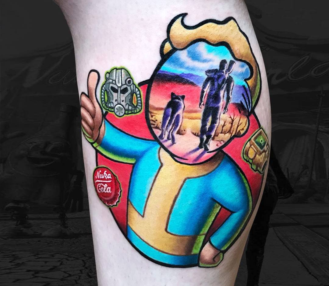 Fallout 4 tattoo фото 81