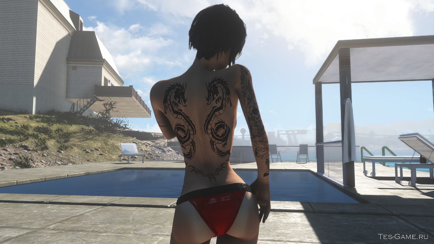 Fallout 4 body tattoo фото 21