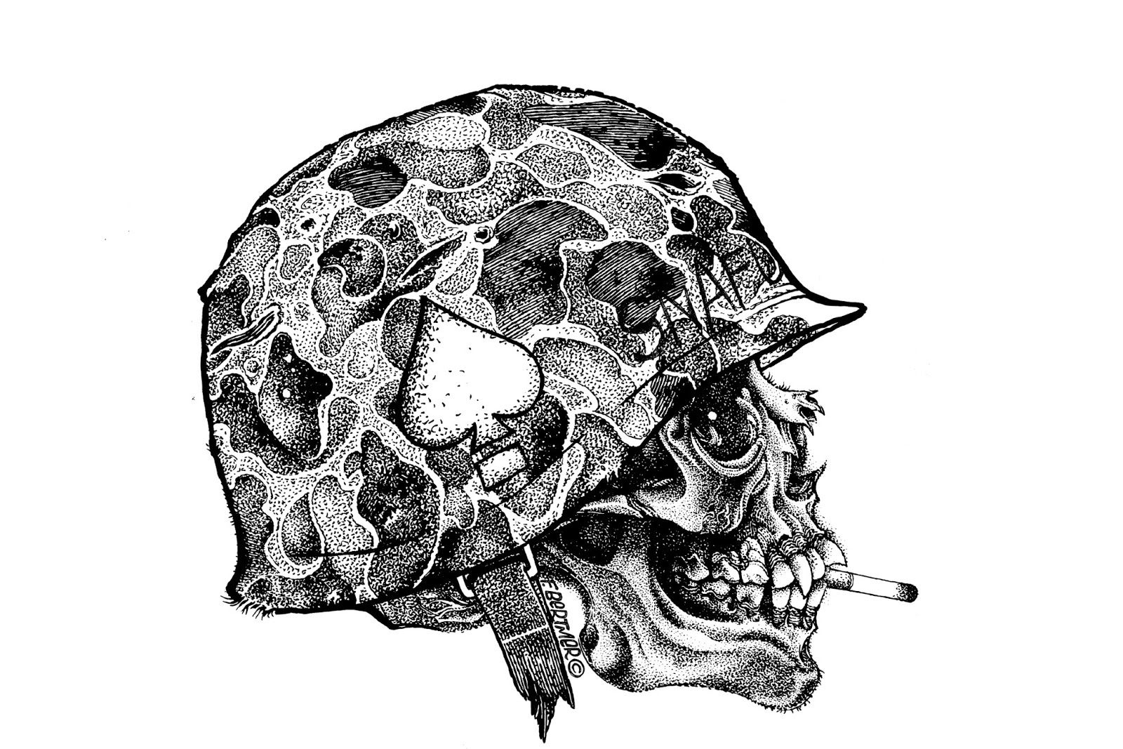 Стилизованные черепа