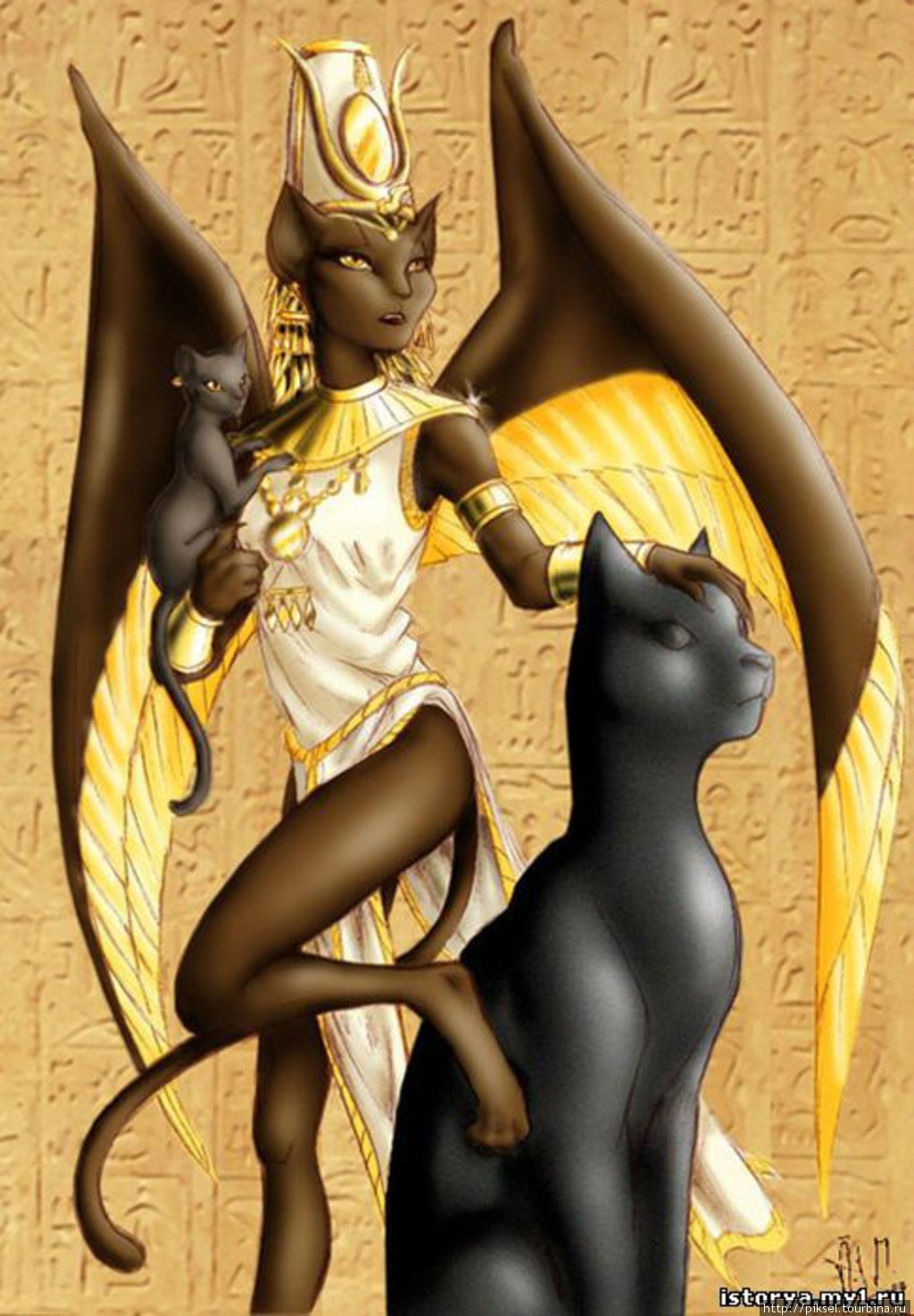Бог Египта кошка Бастет