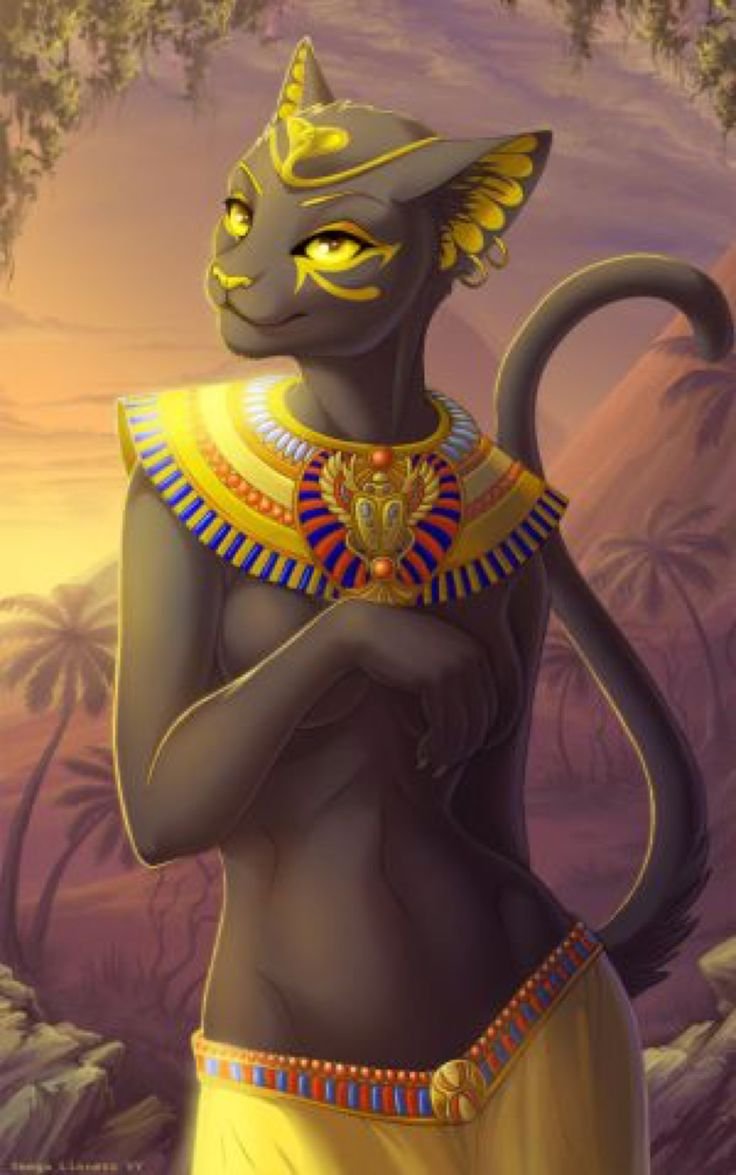 Богиня Бастет в древнем Египте