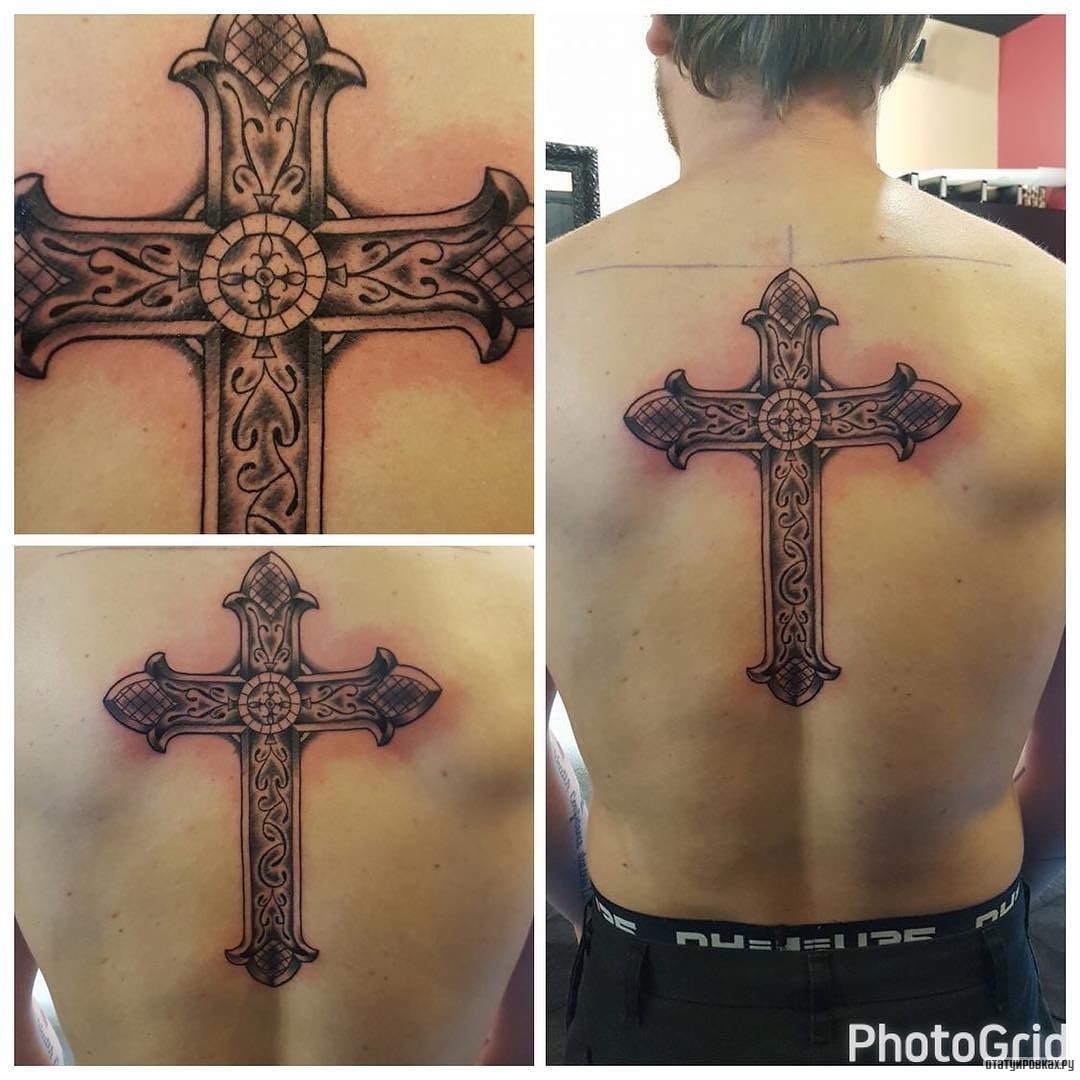 Татуировка крест: что обозначает