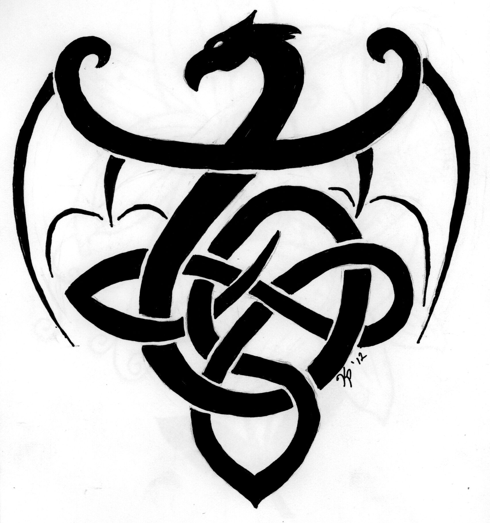 Кельтский дракон символы викингов