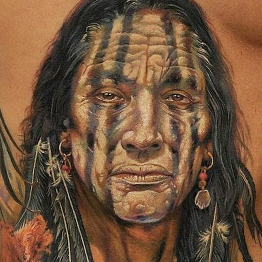 татуировки мужские индейцы