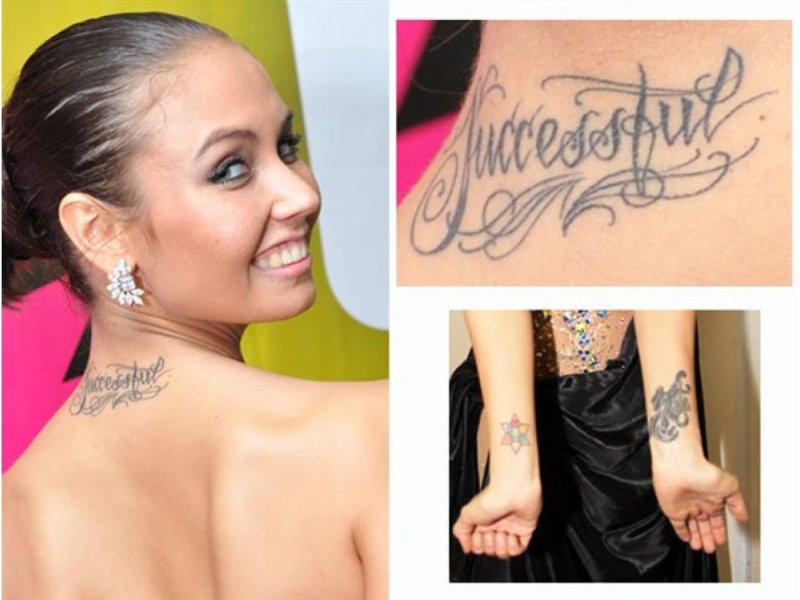 Татуировки Ксении Бородиной: смысл, история, фото рисунков, факты